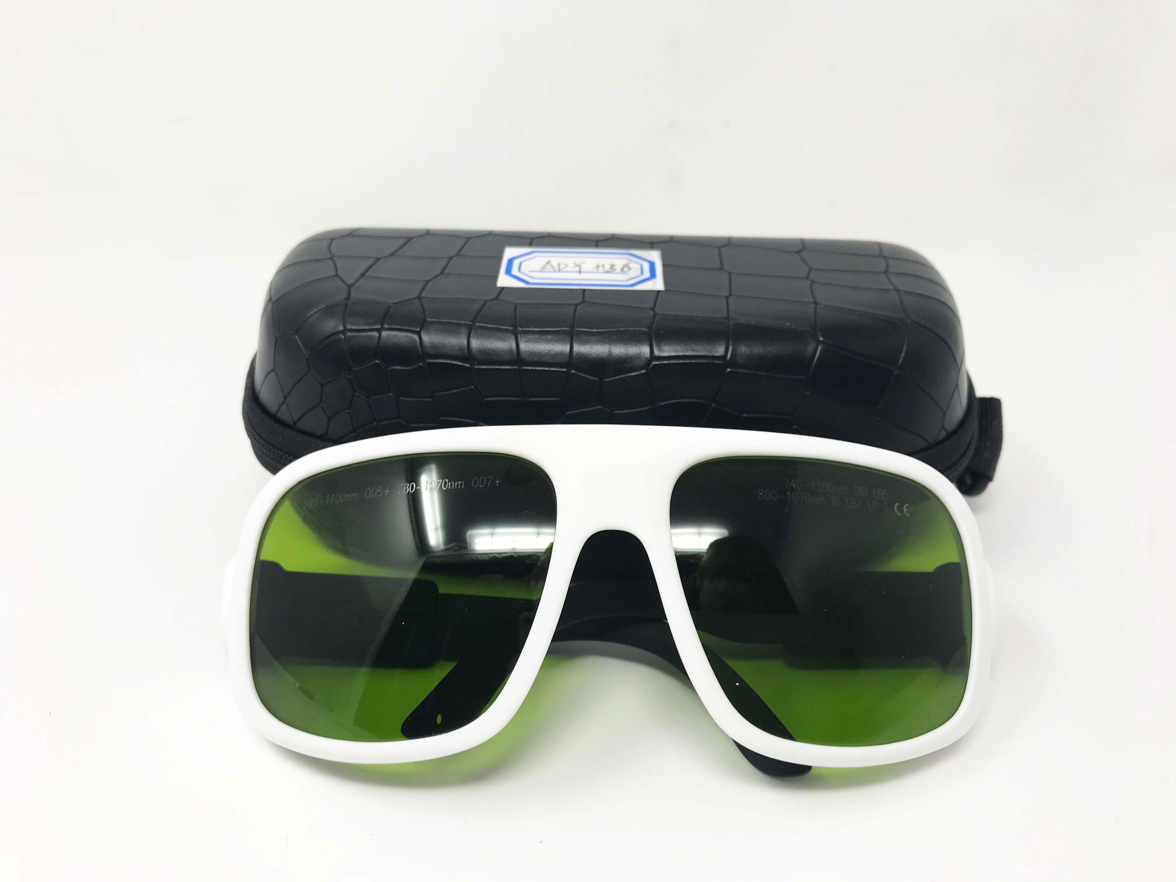 Laser Safety Glasses Alex YAG Diode 755 808 980 1064 Eye Protection ADY Square