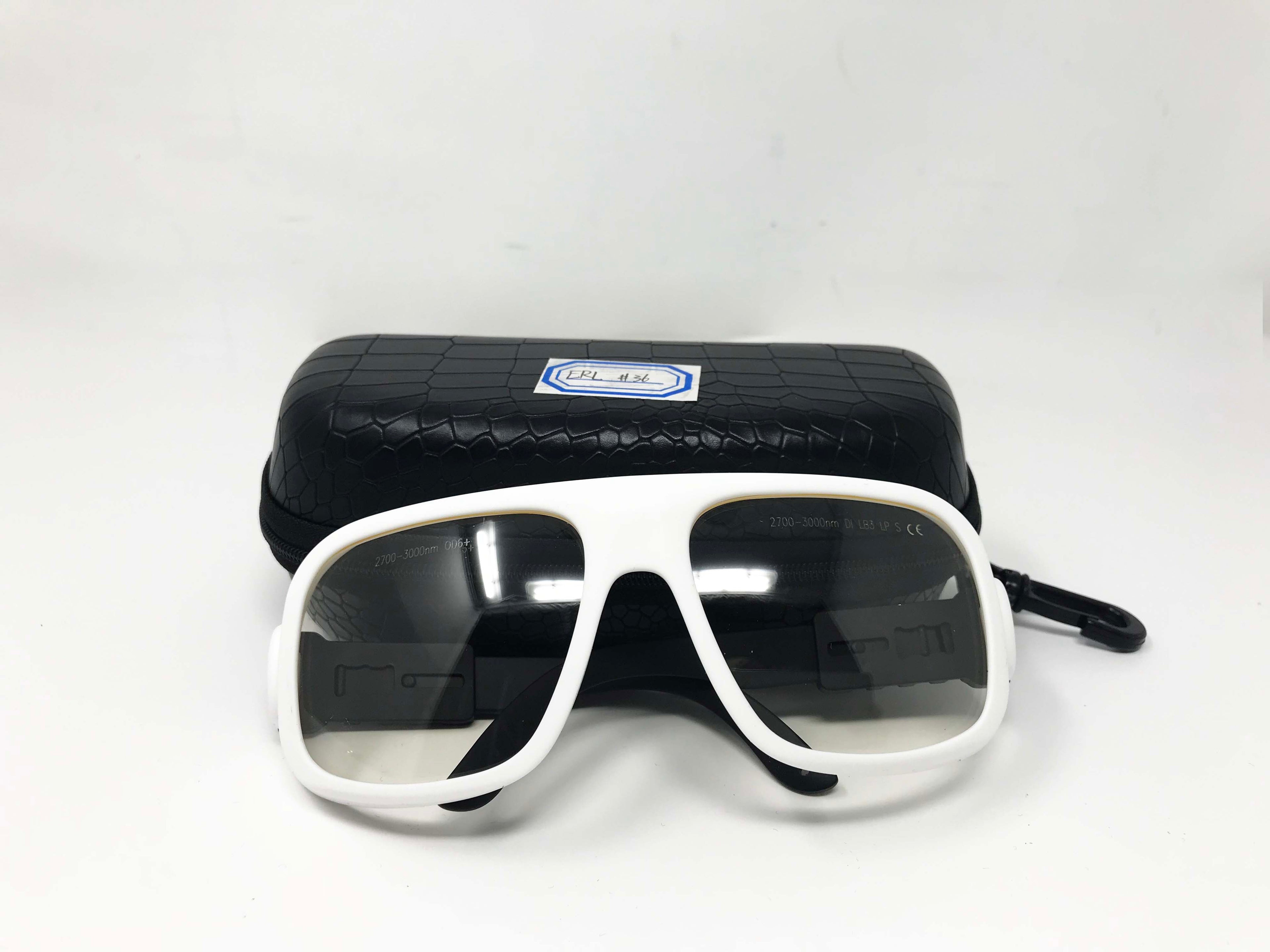 Laser Safety Glasses Dental 2780 Erbium 2940 nm Eye Protection ERL Square Frame