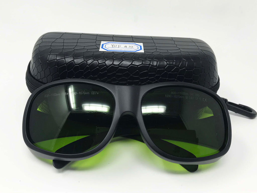 Laser Safety Glasses Diode IR Nd YAG 808 980 1064 nm Eye Protection YHP Oval