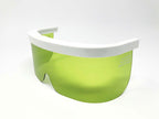 Laser Safety Glasses Full Visor 980 1064 10600 Diode YAG CO2 OD 5 - No headband