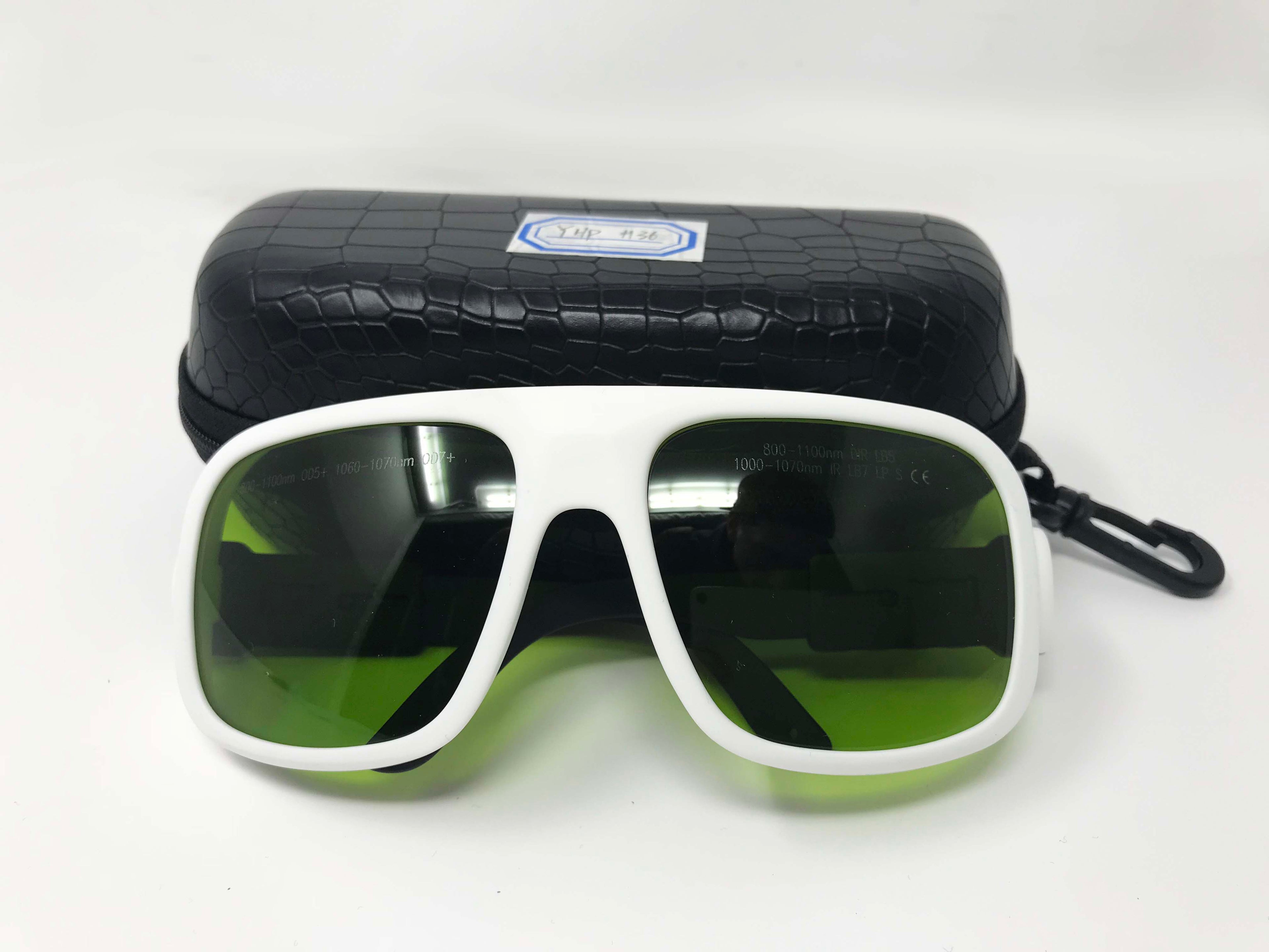 Laser Safety Glasses IR Nd YAG Diode 808 980 1064 nm Eye Protection YHP Square