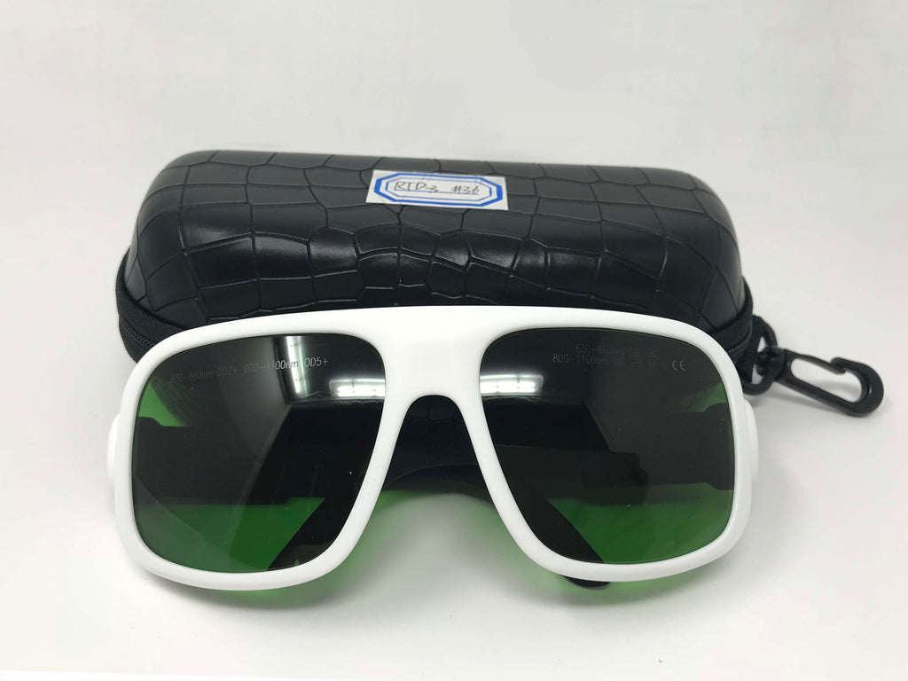 Laser Safety Glasses IR Red Infrared Eye Protection 635 808 980nm RTD-3 Square