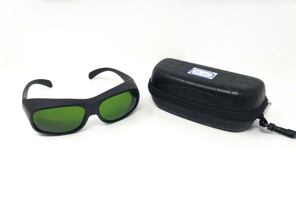 Laser Safety Glasses Incoherent Flash IPL Eye Protection 200-1400nm Oval Frame