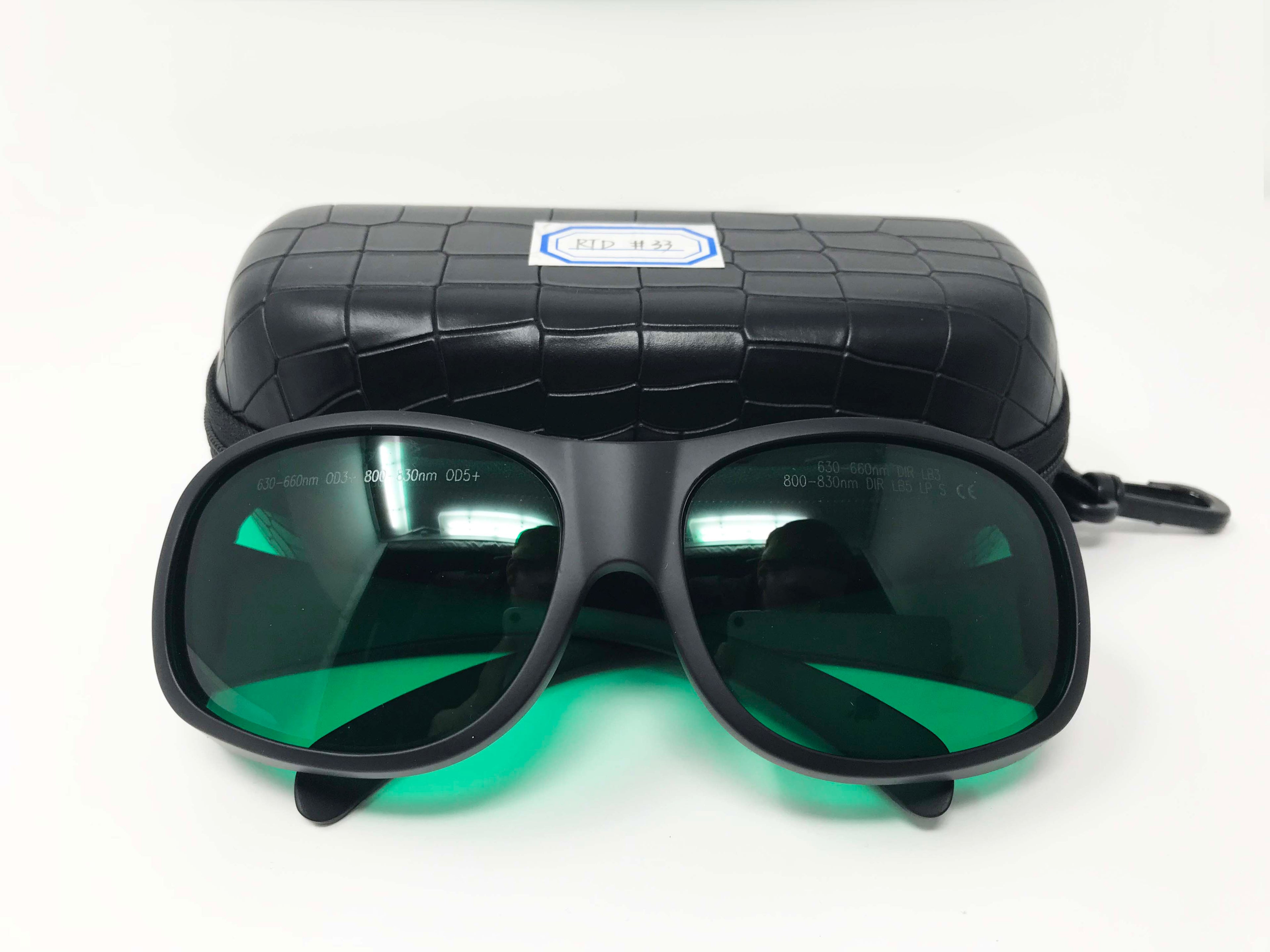 Laser Safety Glasses NIR Red Infrared Eye Protection 635 808 nm RTD Oval