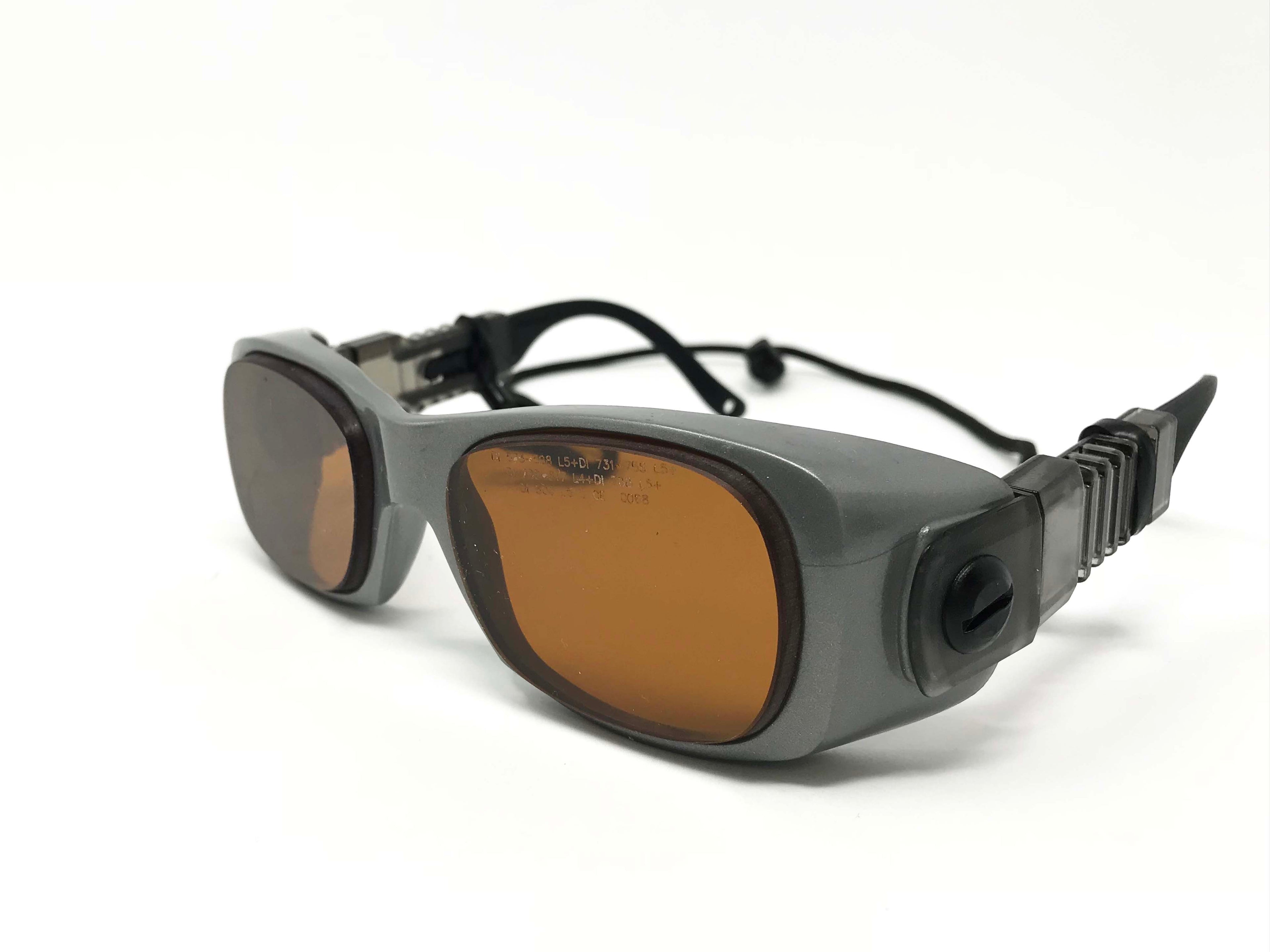 Laser Safety Glasses Pulsed Dye Alexandrite 595 nm Glass Lens Eye Protection