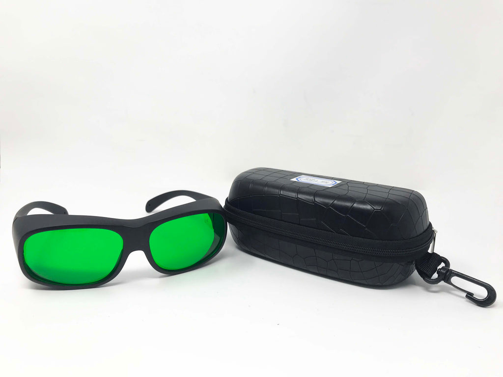 Laser Safety Glasses Red IR Ruby 635 660 694 nm OD6+ Eye Protection RHP-2 Oval