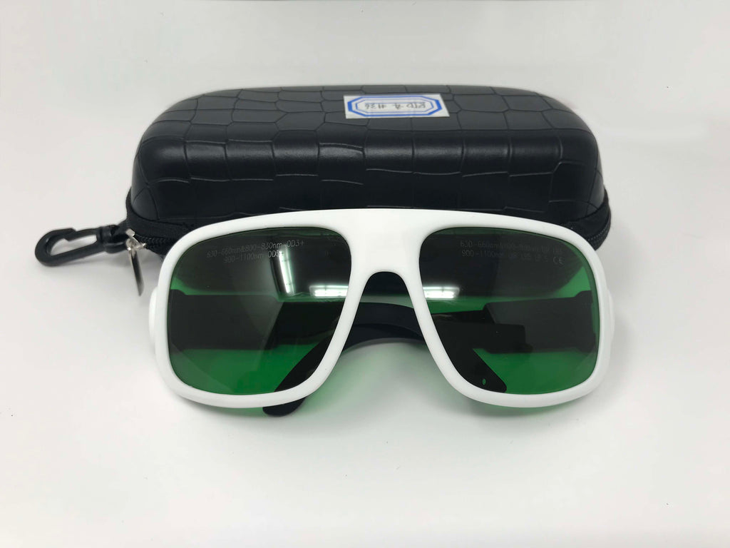 Laser Safety Glasses Red Light Diode Eye Protection 635 905 980nm RTD-4 Square