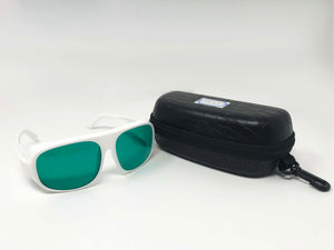 Laser Safety Glasses Red NIR Infrared Eye Protection 635 808 nm RTD Flat Aviator