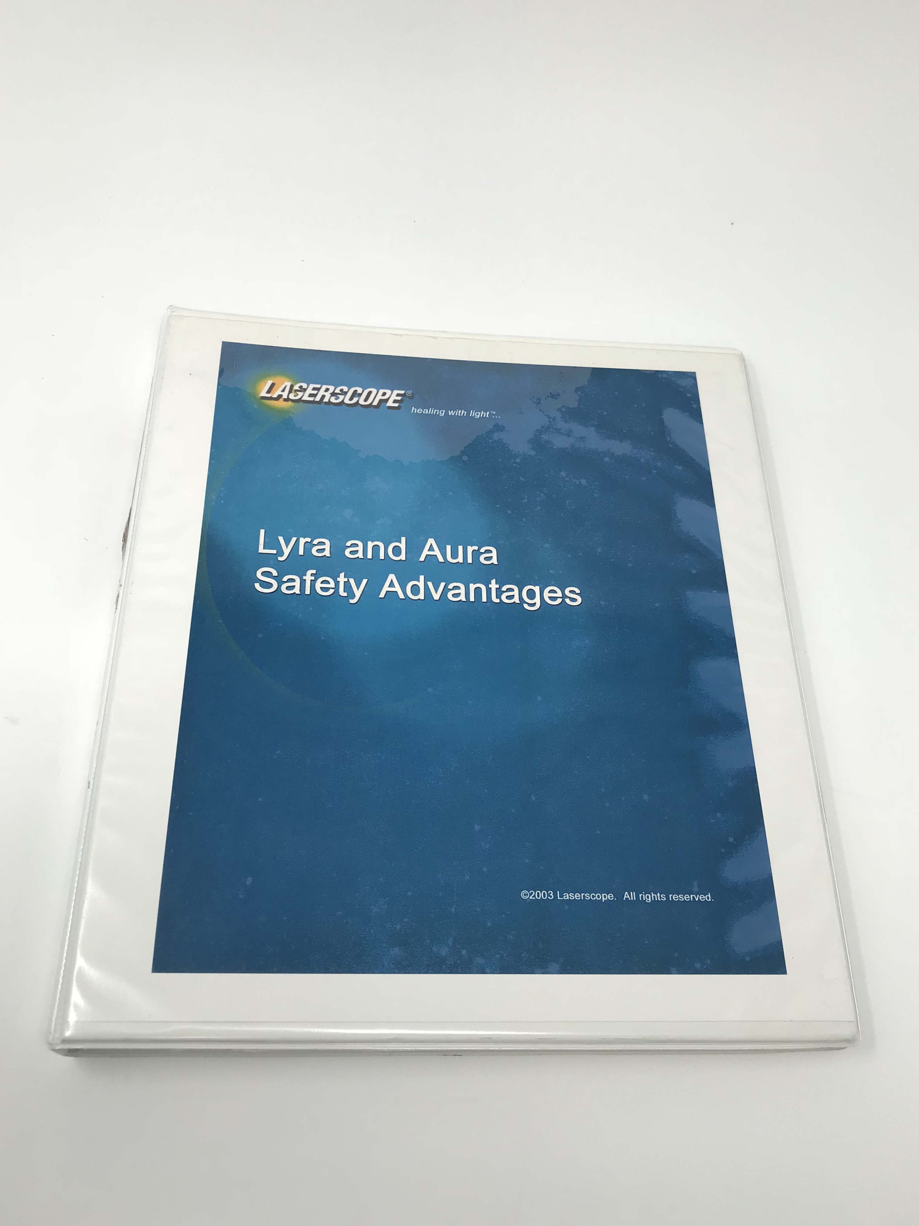 Laser Scope Lyra Aura Safety Advantages Clinical Studies Owner Education Manual