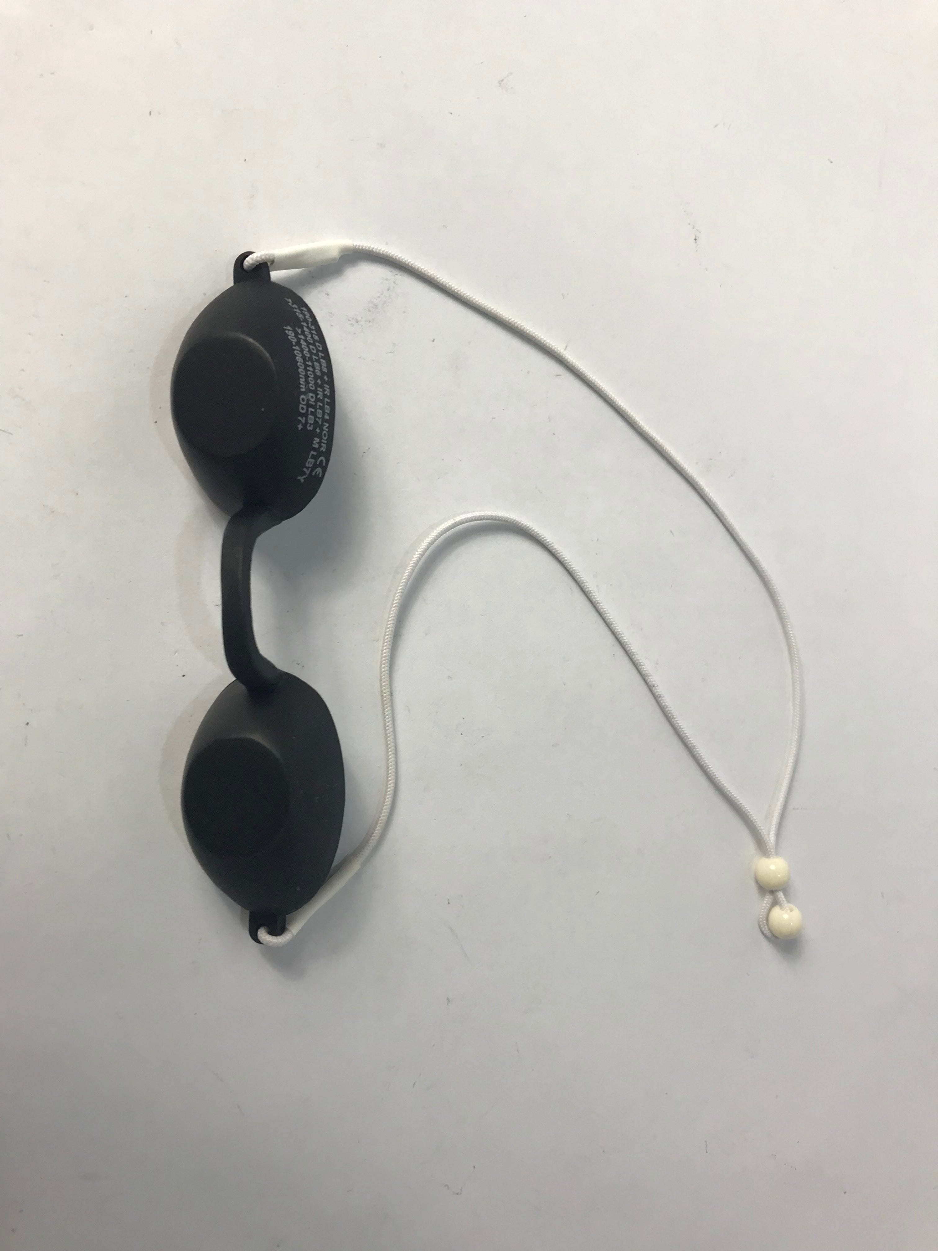 Laser Treatment Patient Eye Shields Protective Eyewear Opaque Black CO2 10600