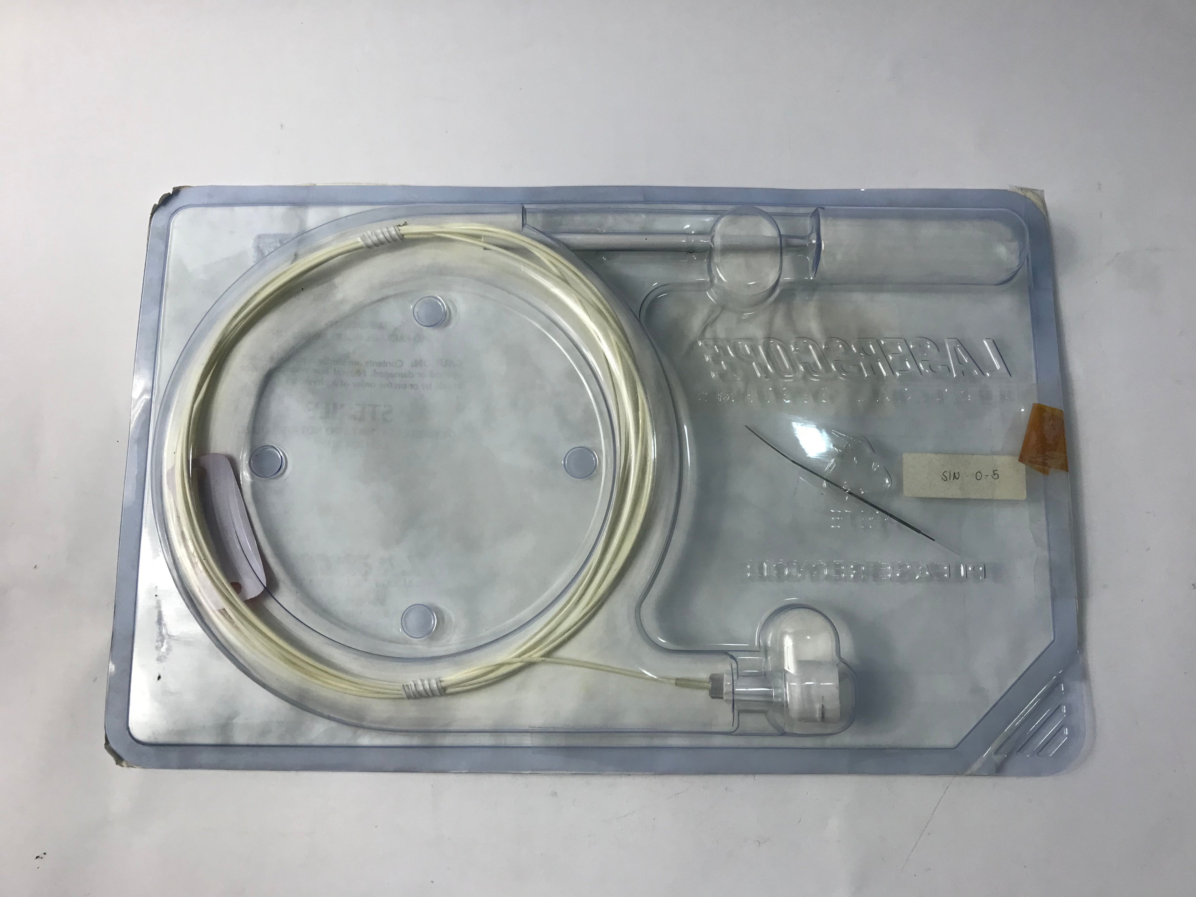 LaserScope AccuStat Disposable 125 Micron Fiber Optic Handpiece 8º Cannula AS IS