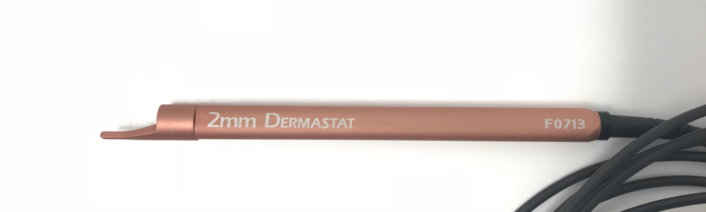 LaserScope Aura KTP 532 Laser 2mm Dermastat Vein Facial Telangiectasia Handpiece
