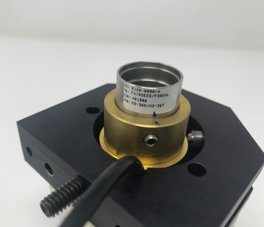 LaserScope Gemini Delivery Device Port Hand Piece Aperture w Clamp 01260080-A