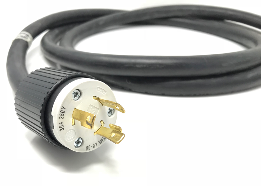 LASERSCOPE Gemini Nd:YAG Laser System 250V Main Power Cable NEMA L630 01291840
