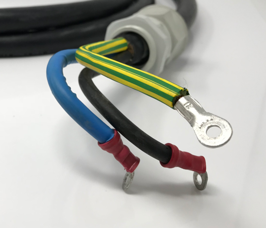 LASERSCOPE Gemini Nd:YAG Laser System 250V Main Power Cable NEMA L630 01291840