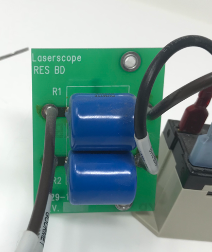 LaserScope Gemini Resistor Board Relay Switch Module Assembly RES BD 01291740