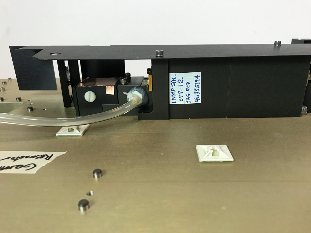 LaserScope Gemini Resonator Laser Cavity Mounting Base Plate Laser Head 01240360
