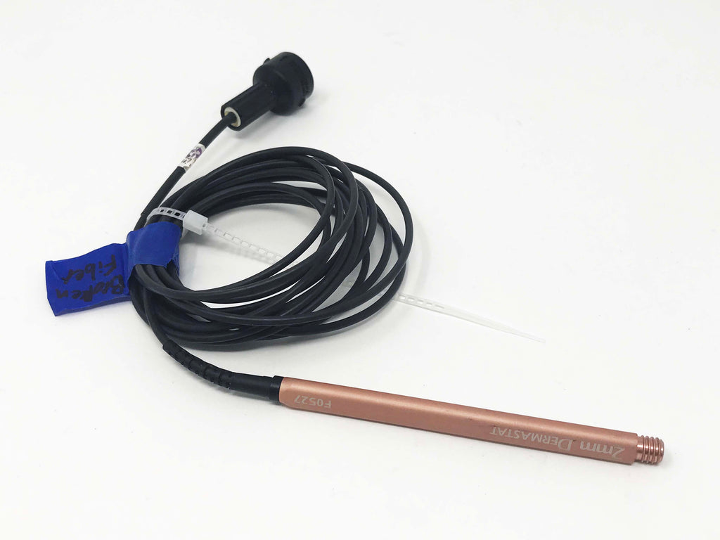 LaserScope Iridex Dermastat 2mm Pink Laser Handpiece AS-IS PARTS Fiber