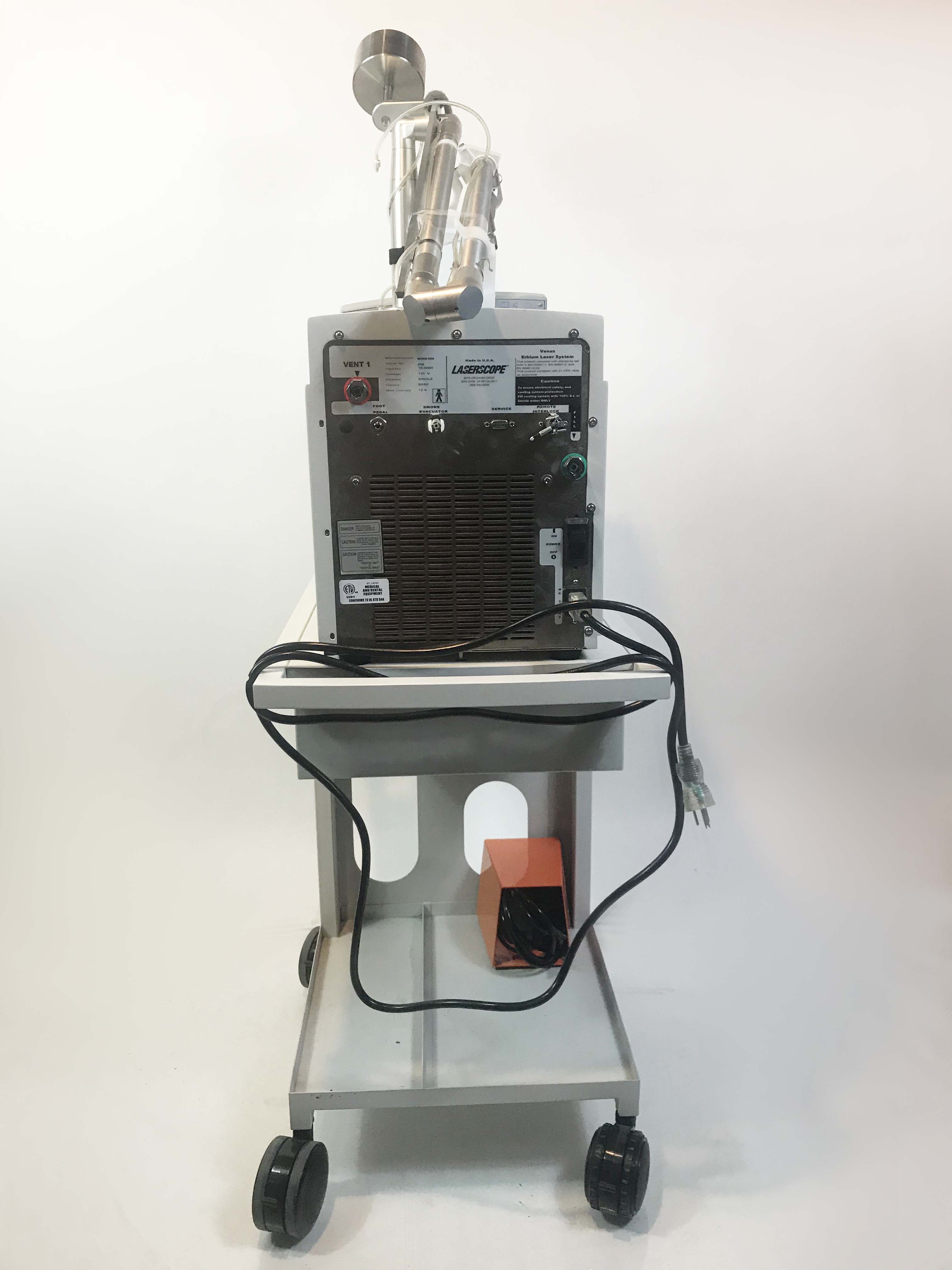 LaserScope Venus Erbium 2940 Surgical Laser w/ 2 Handpiece Smart Scan Plus CBH-2