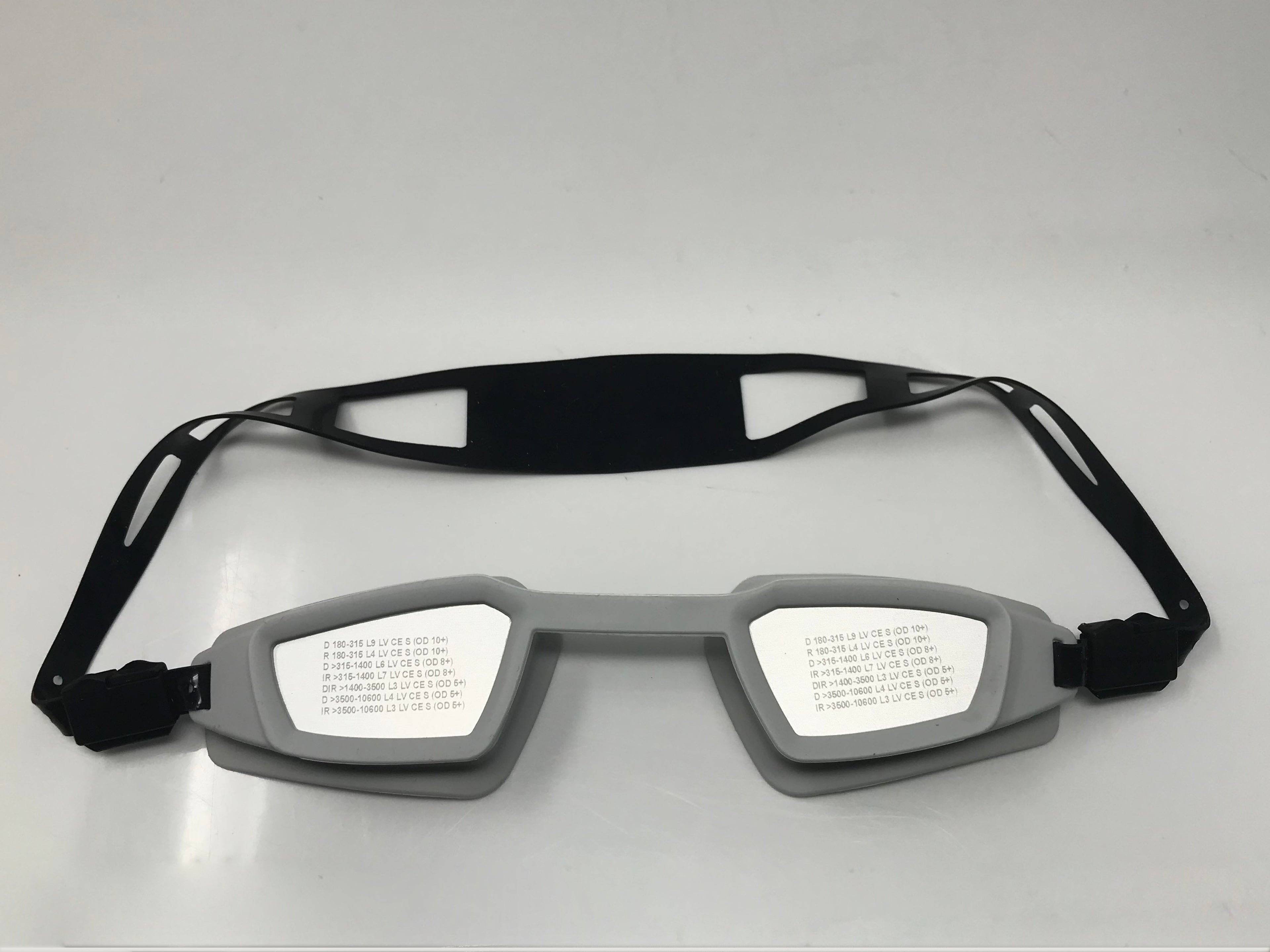 Laservision Patient Eye Shields Metal Steel Laser Safety Goggles Full Spectrum