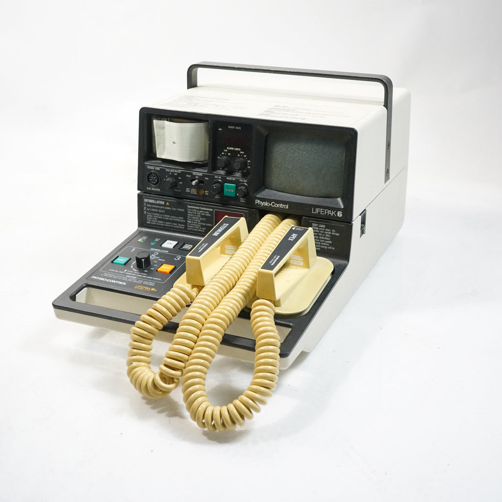 Lifepak 6 Physio-Control System ** PARTS AS-IS **