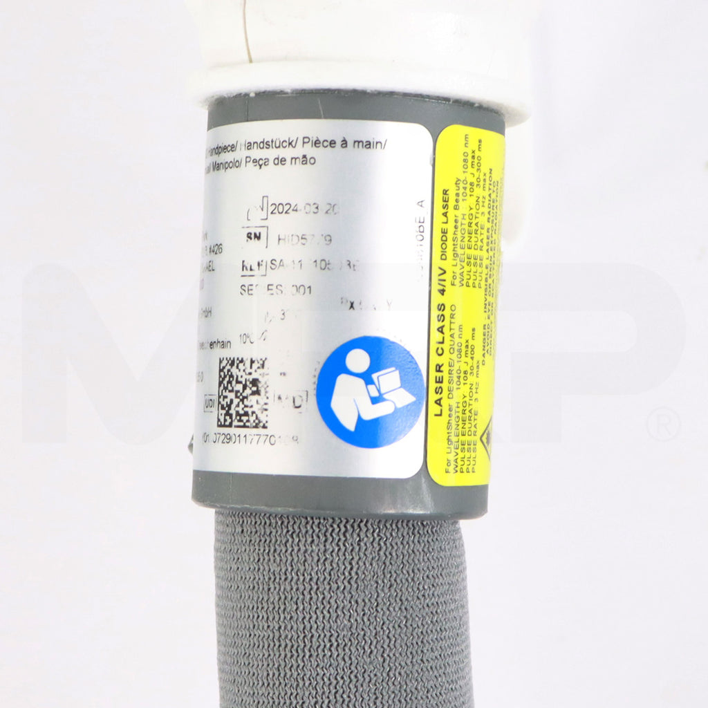 2018 Lumenis LightSheer Desire Diode System HS 1060nm Handpiece Serial