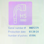 2018 Lumenis LightSheer Desire Diode System HS 1060nm Handpiece Screen