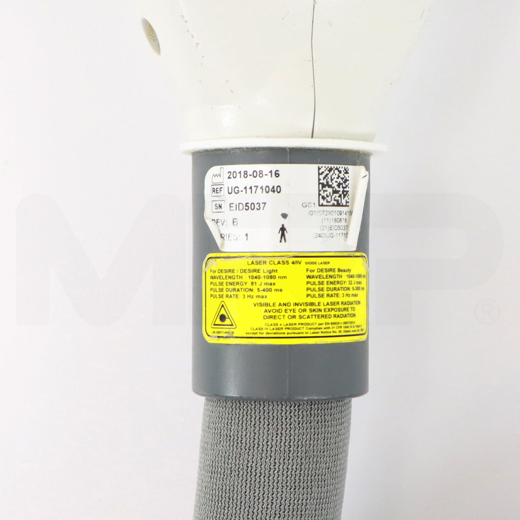 2018 Lumenis LightSheer Desire Diode System ET 1060nm Handpiece Label