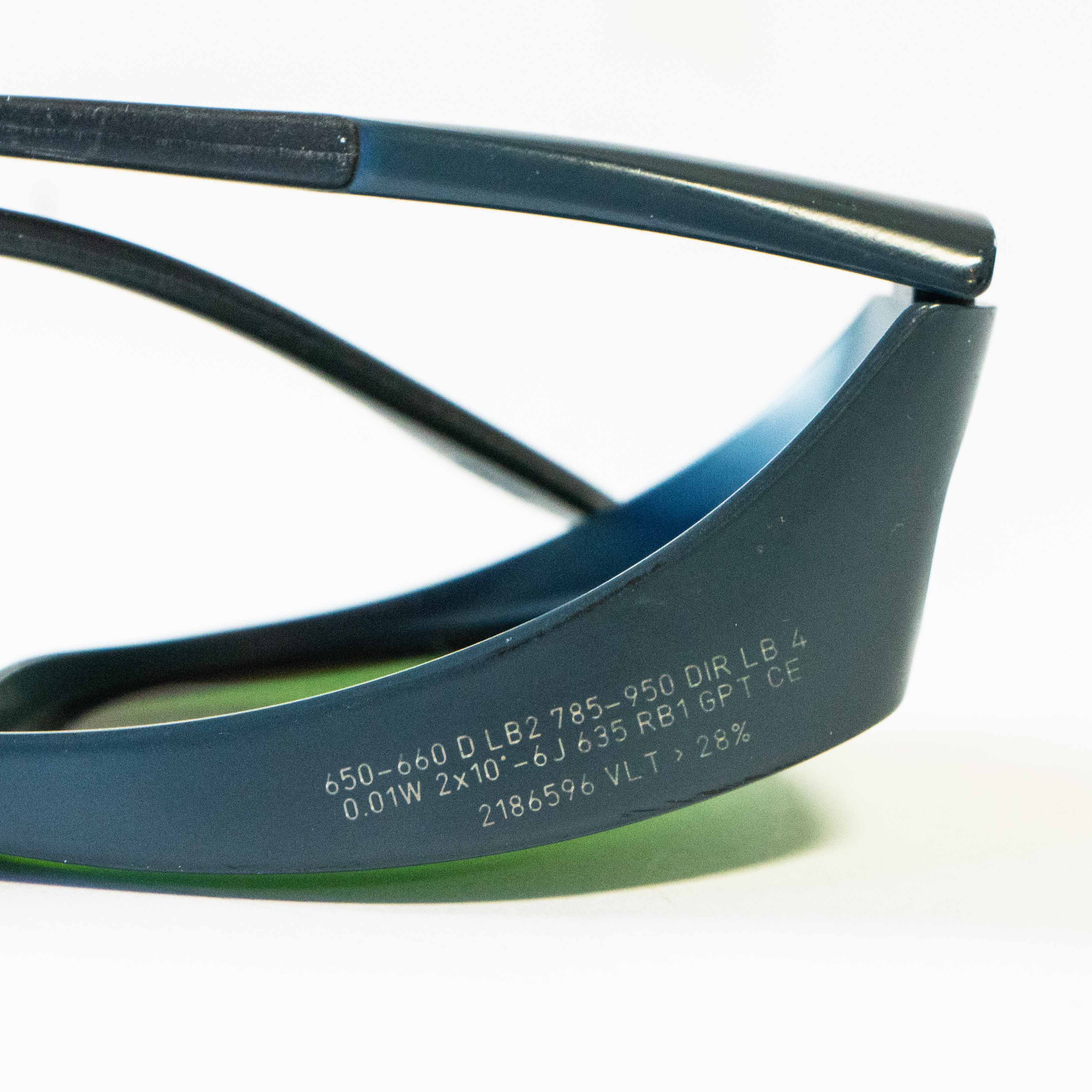 Lumenis Encore Black Framed Safety Goggles / Treatment Glasses 3199-20160CG