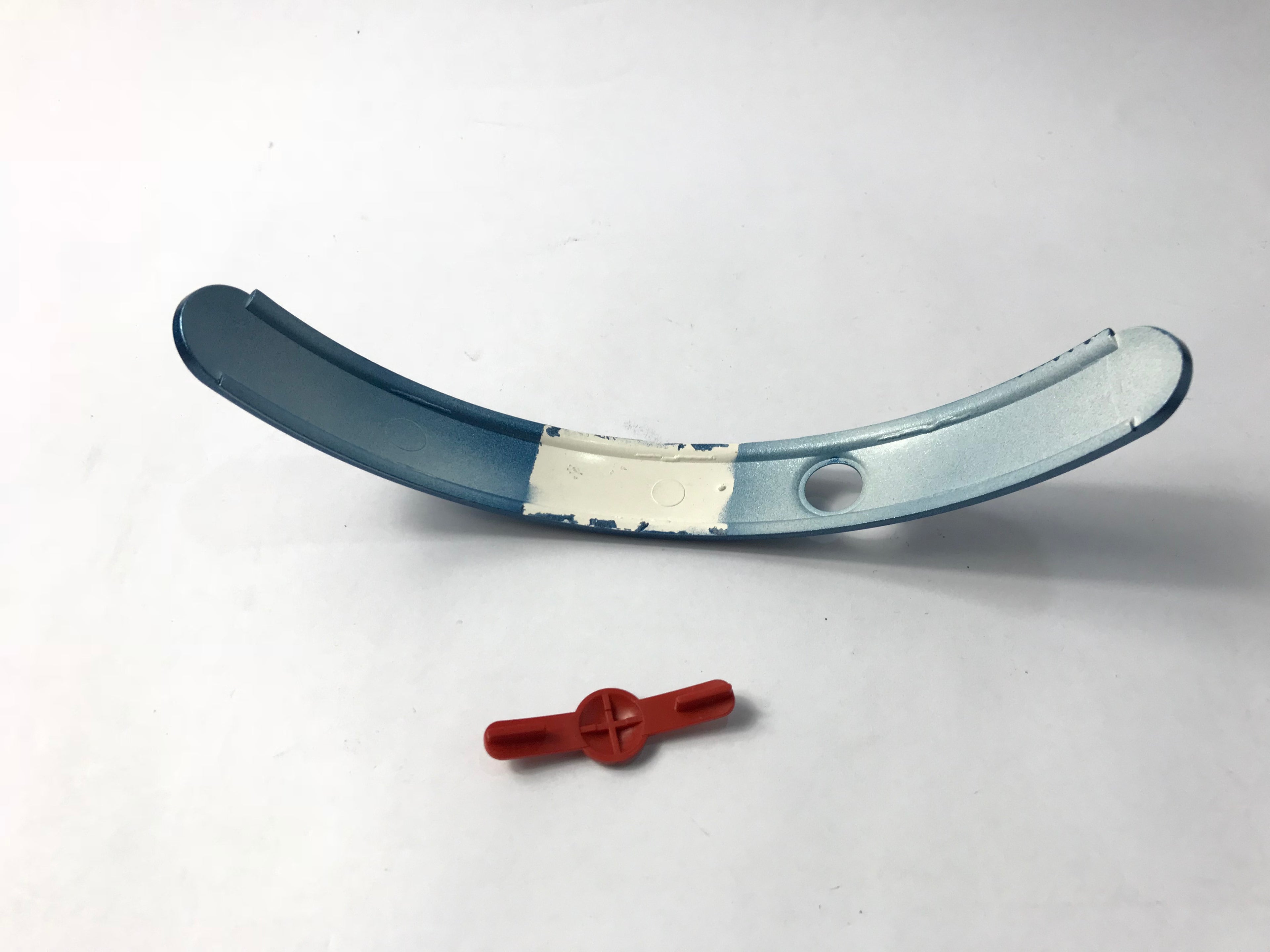 Lumenis IPL Quantum Handpiece Blue Plastic Housing Contoured Back Spine & Button