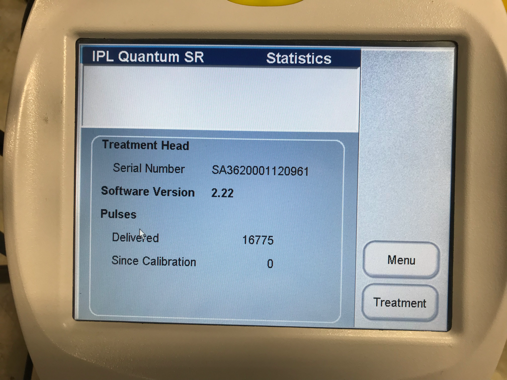 Lumenis IPL Quantum SR Skin Rejuvenation Photorejuvenation 560 HP Hand Piece