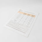 Lumenis LIGHTSHEER Laminated Fitzpatrick Skin Type Reference Chart PB-1038420