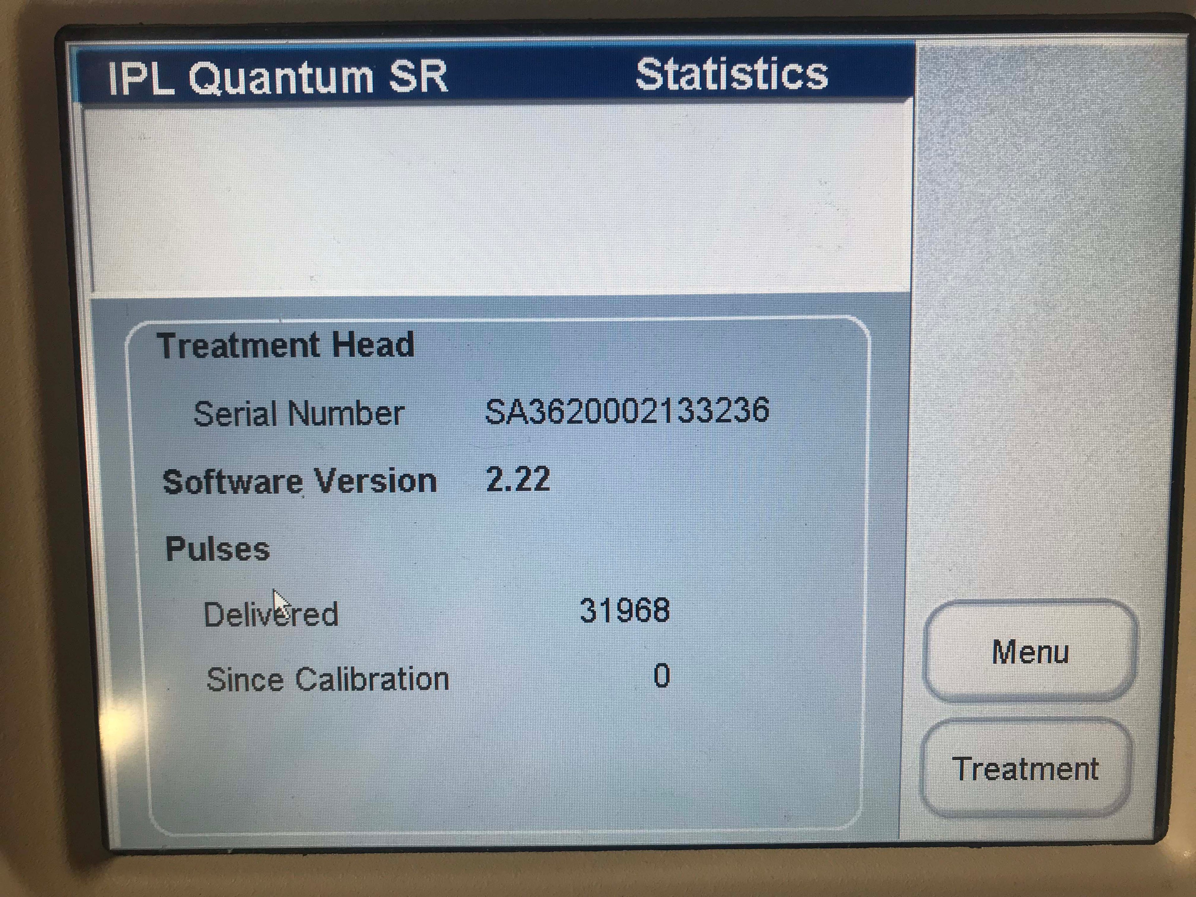 Lumenis Laser IPL Quantum Skin Rejuvenation SR w/ 1 Handpiece SR 560
