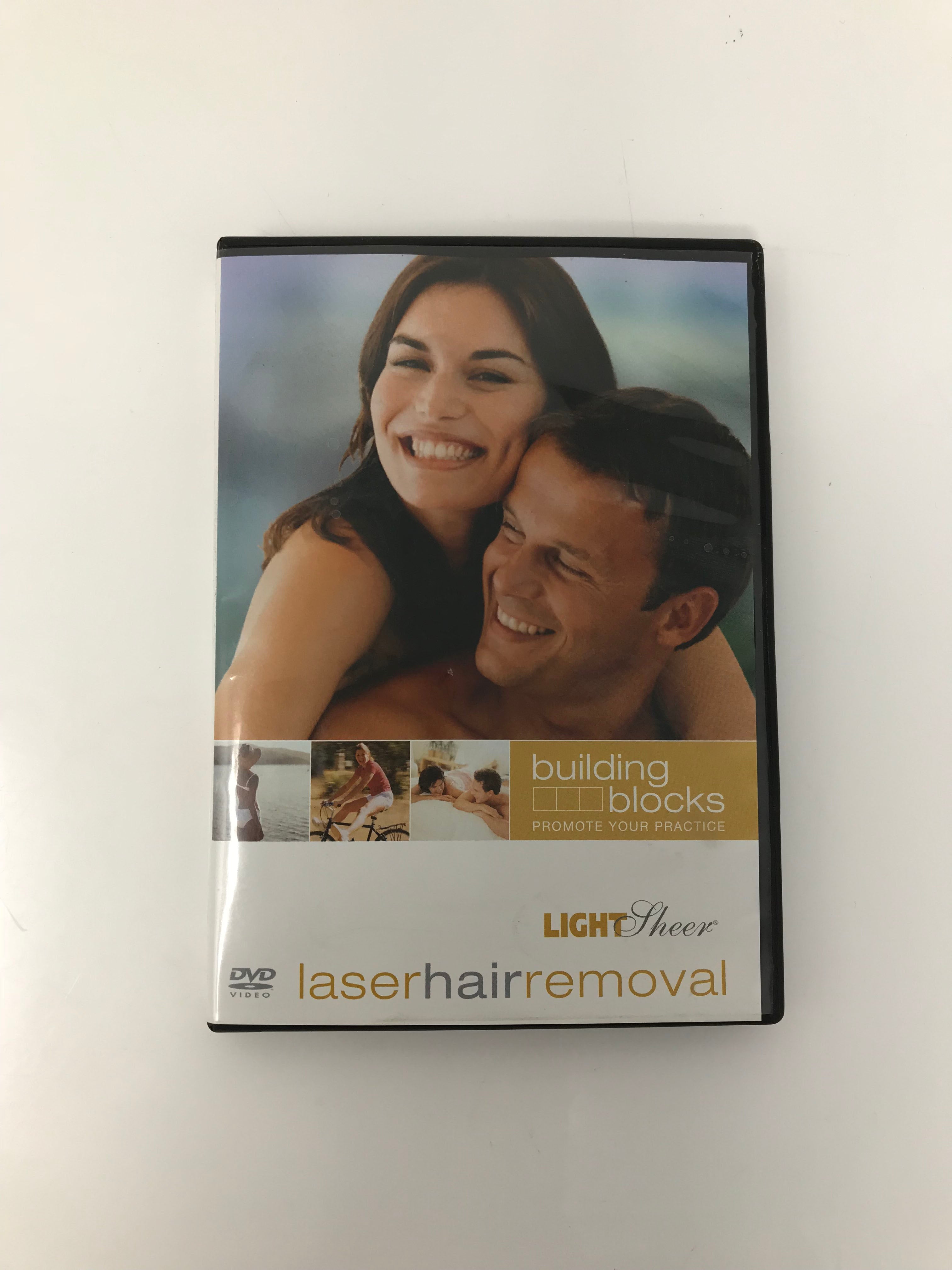 Lumenis Light Sheer Laser Hair Removal Building Blocks Marketing Materials DVD
