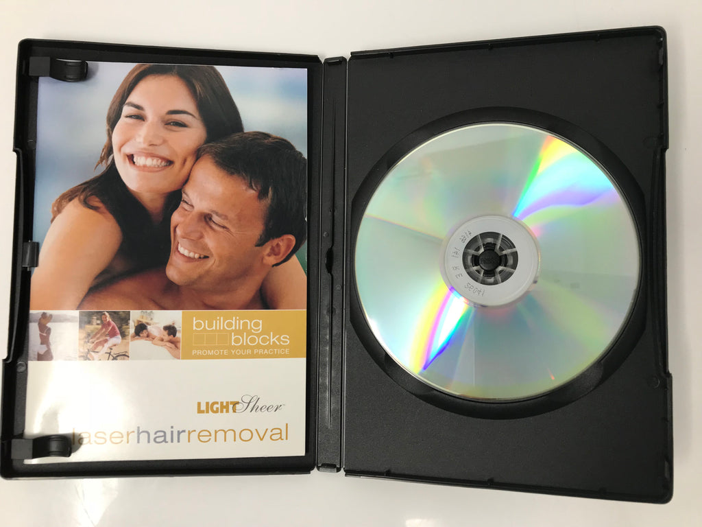 Lumenis Light Sheer Laser Hair Removal Building Blocks Marketing Materials DVD