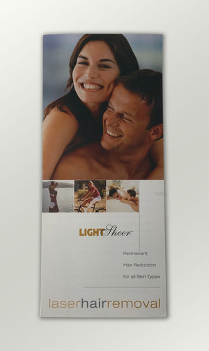 Lumenis LightSheer Diode Laser Hair Removal Light Sheer Patient Brochures
