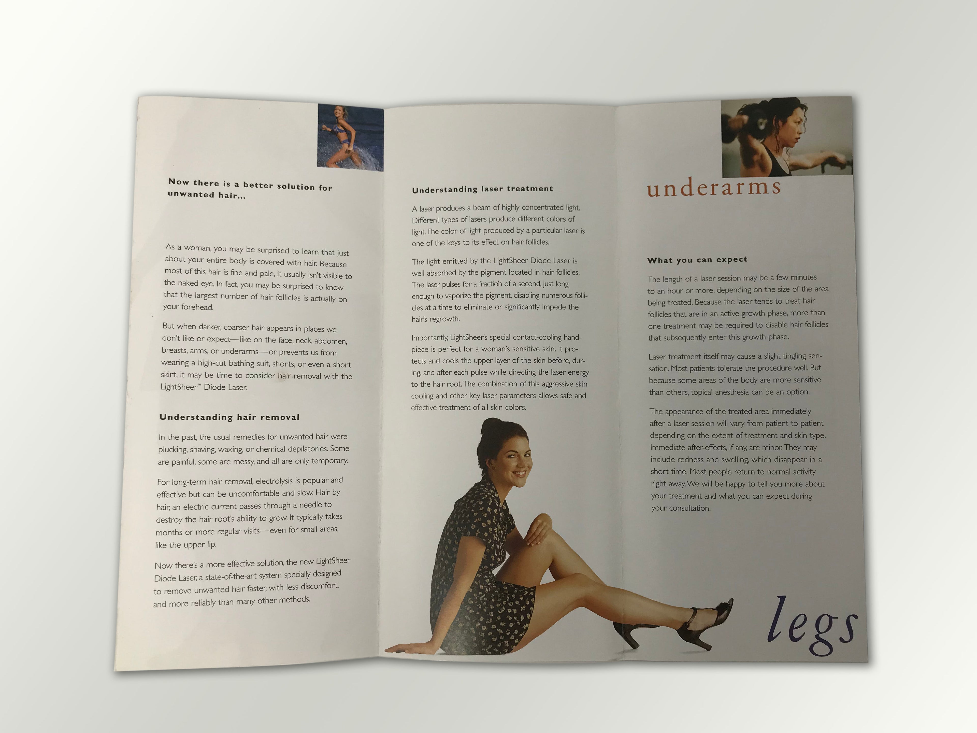 Lumenis LightSheer Diode Womens Light Sheer Laser Hair Removal Patient Brochure