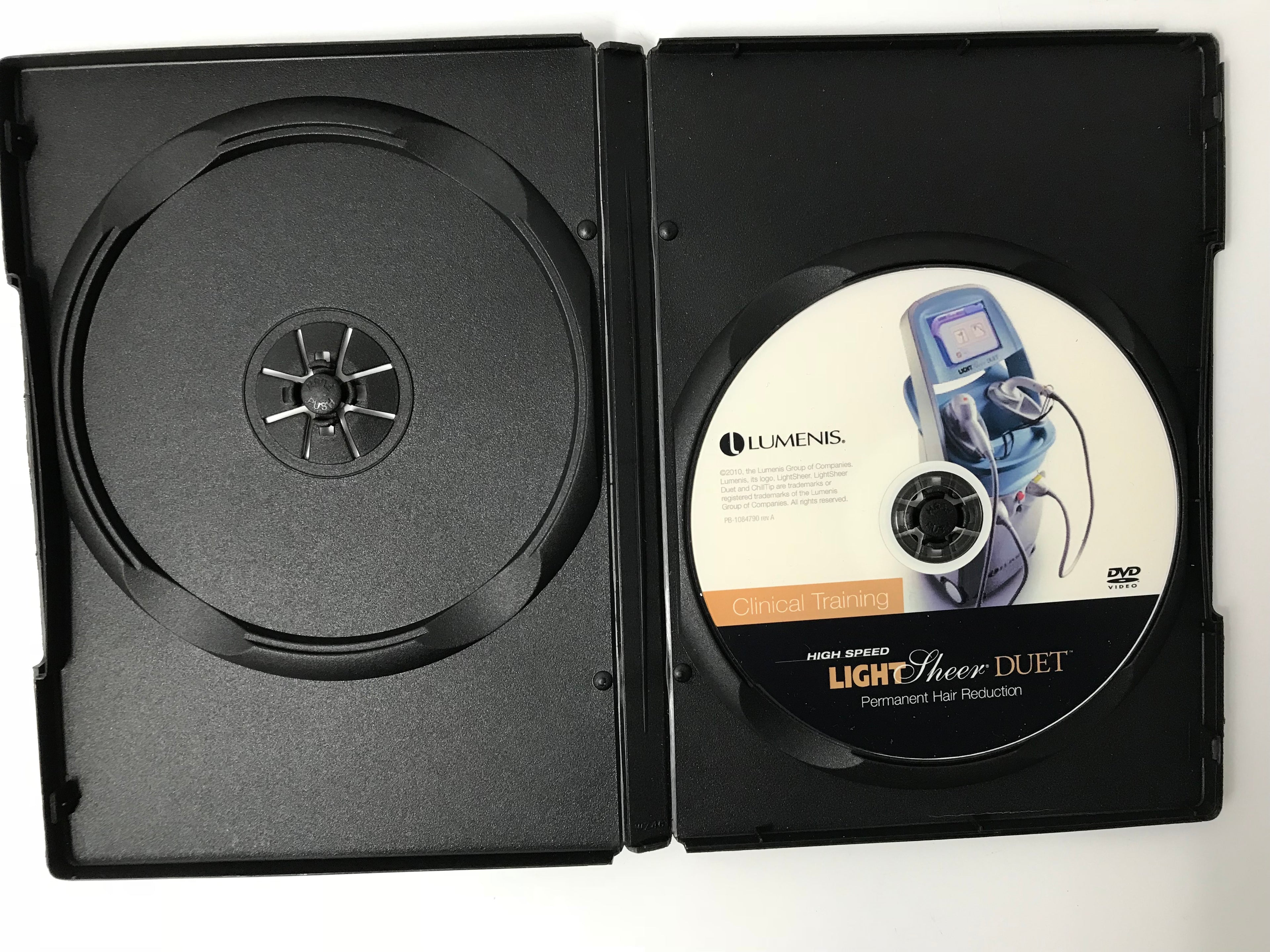 LightSheer Duet LUMENIS Permanent Laser Hair Reduction Clinical Training DVD