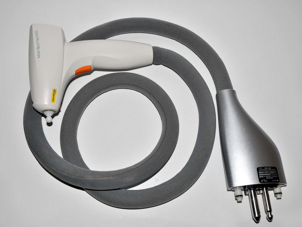 Lumenis Lume 1 Multi-Spot Nd YAG Laser Hair Removal Hand Piece w/ 2 Crystal Tips