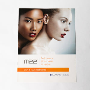 Lumenis M22 Skin And Hair Technology Marketing Booklet & Patient Photos