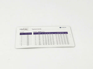 Lumenis Ultra Pulse Laser ActiveFX DeepFX Treatment Density Reference Card