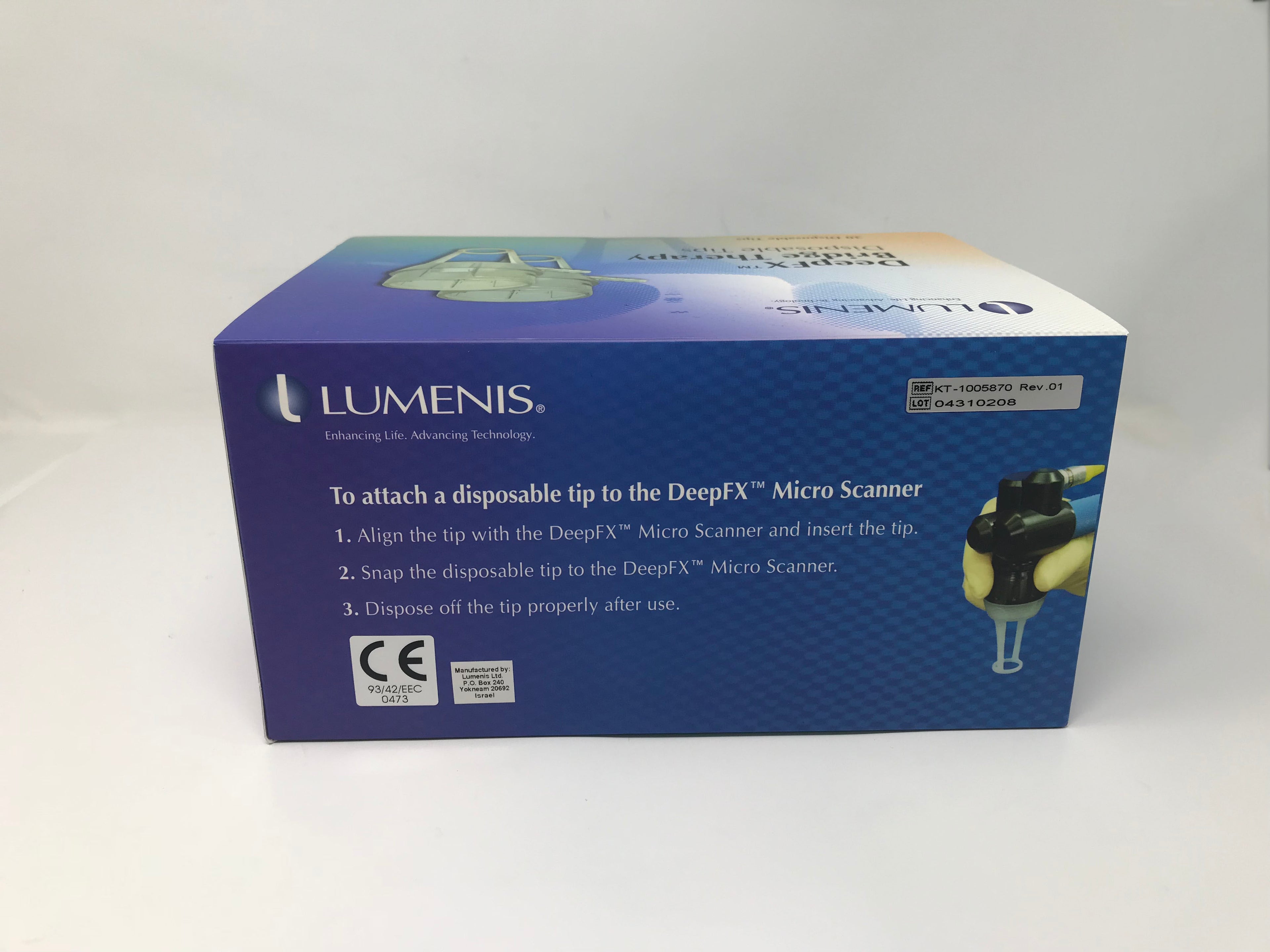 Lumenis Ultra Pulse Laser DeepFX Bridge Therapy Handpiece Microscanner Tips 30ct