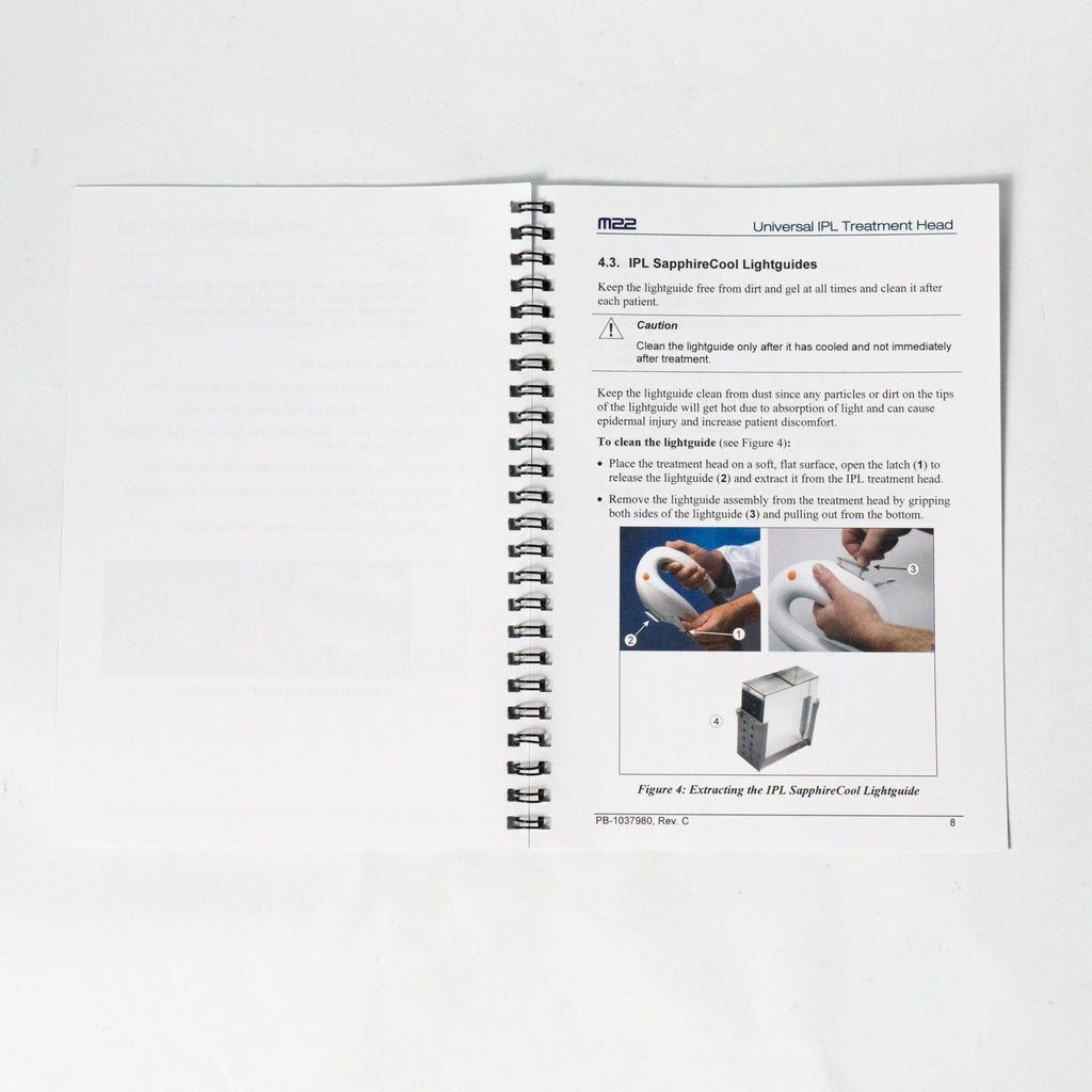 Lumenis Universal IPL M22 Installation and Maintenance Instructions booklet