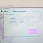 2017 Lumenis LightSheer Desire Diode System HighSpeed Handpiece Screen