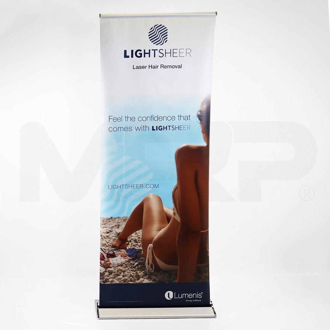 Lumenis LightSheer Laser Hair Removal Marketing Display Banner