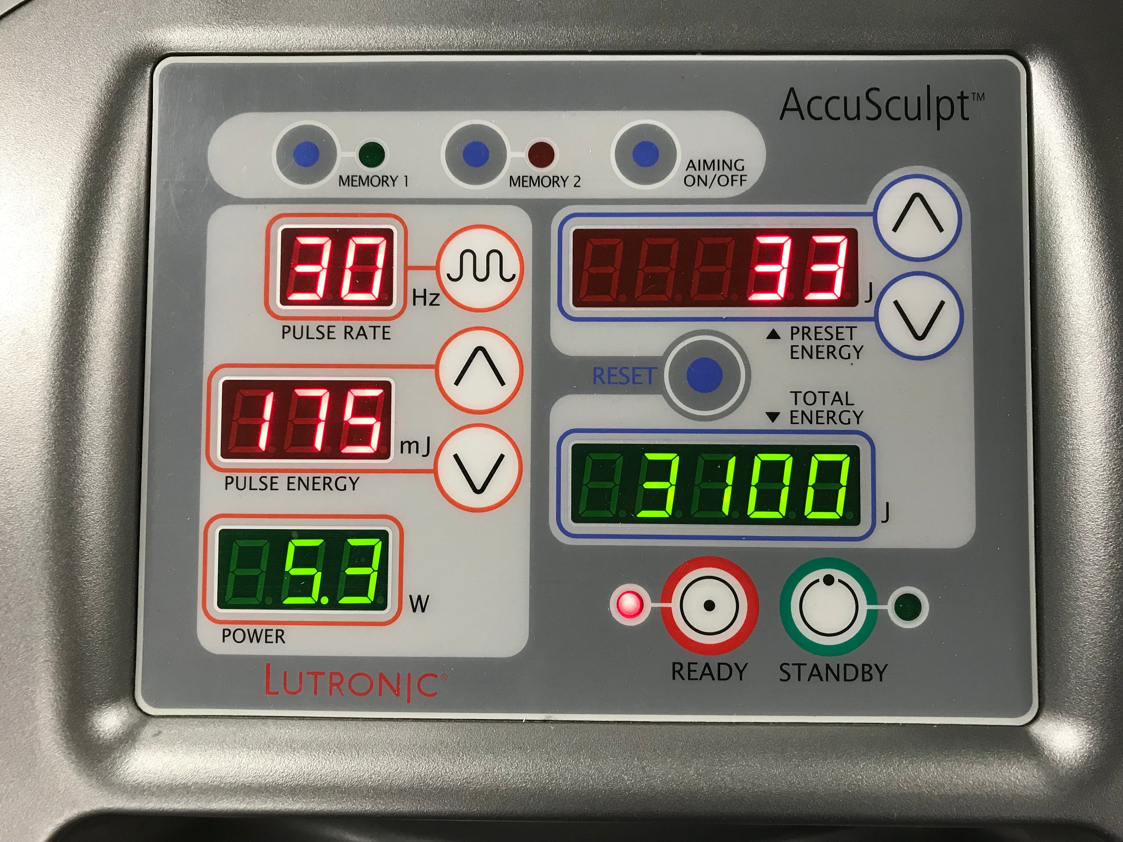 Lutronic AccuSculpt Pulsed Nd YAG Body Contour 1444 Accu Sculpt Lipolysis Laser