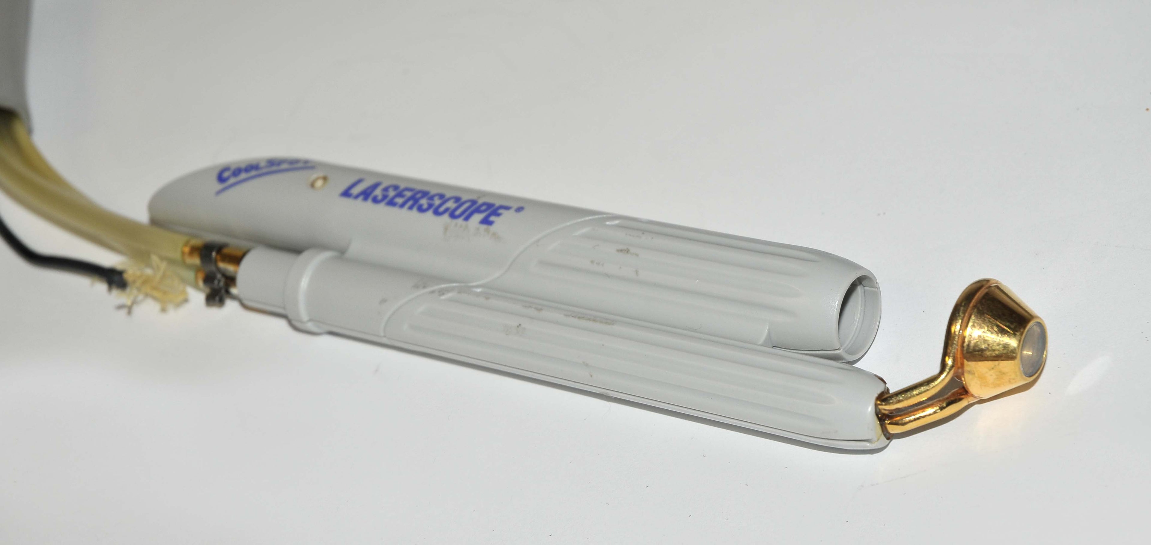 LYRA Iridex Laserscope CoolSpot Handpiece AS IS - FOR PARTS - (Broken Fiber)