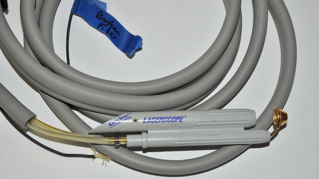 LYRA Iridex Laserscope CoolSpot Handpiece AS IS - FOR PARTS - (Broken Fiber)