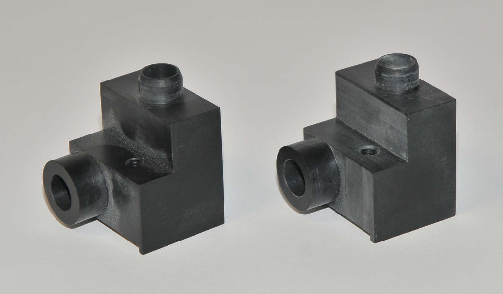Lyra Laserscope Laser Cavity Head End Cap (x2 Pcs) PARTS AS-IS