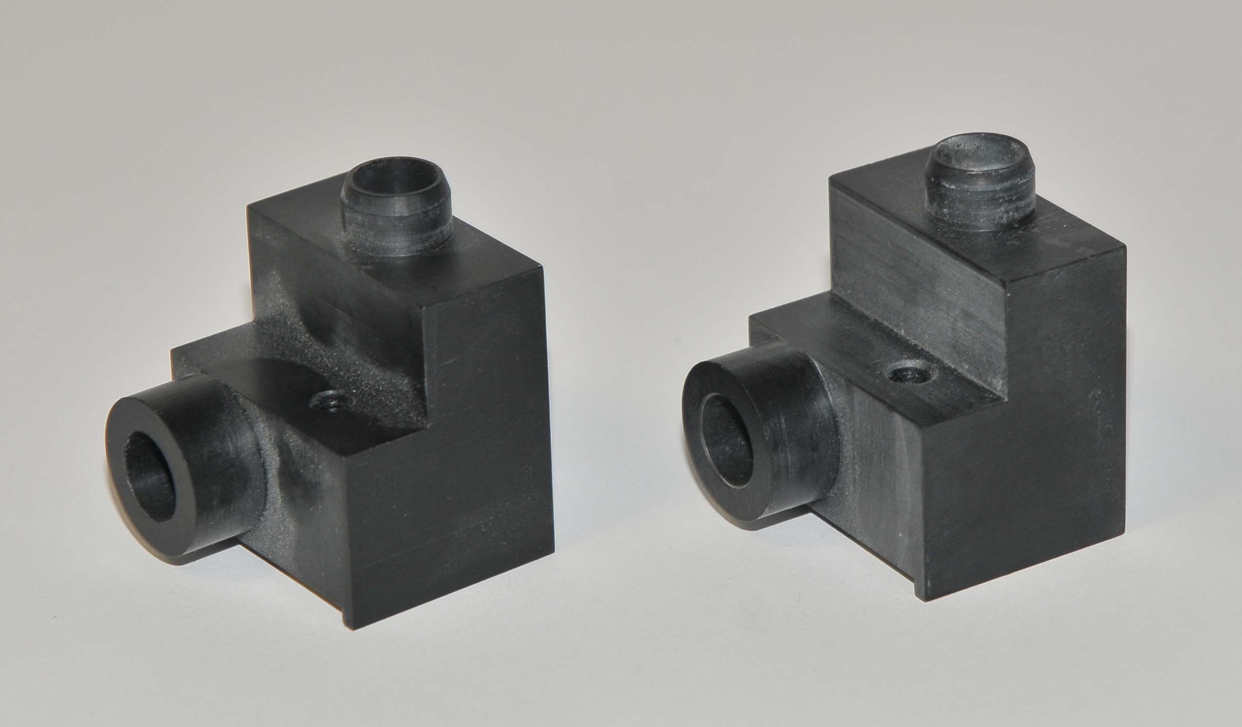 Lyra Laserscope Laser Cavity Head End Cap (x2 Pcs) PARTS AS-IS